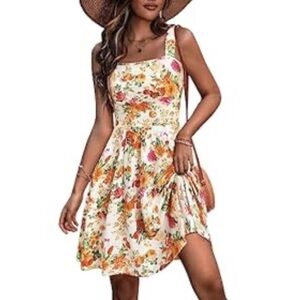 Floral Summer Dress, Size XL